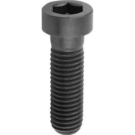 Kipp M8 Socket Head Cap Screw, Black Oxide Steel, 25 mm Length K1160.308X25